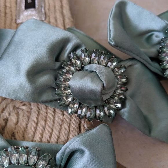 STRADIVARIUS - rhinestone sandals - Picture 2 of 8